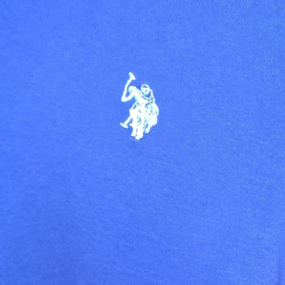 Men's Luxury Feel Blue US Polo Assn Shirt, Small, EUC - Picture 2 of 5